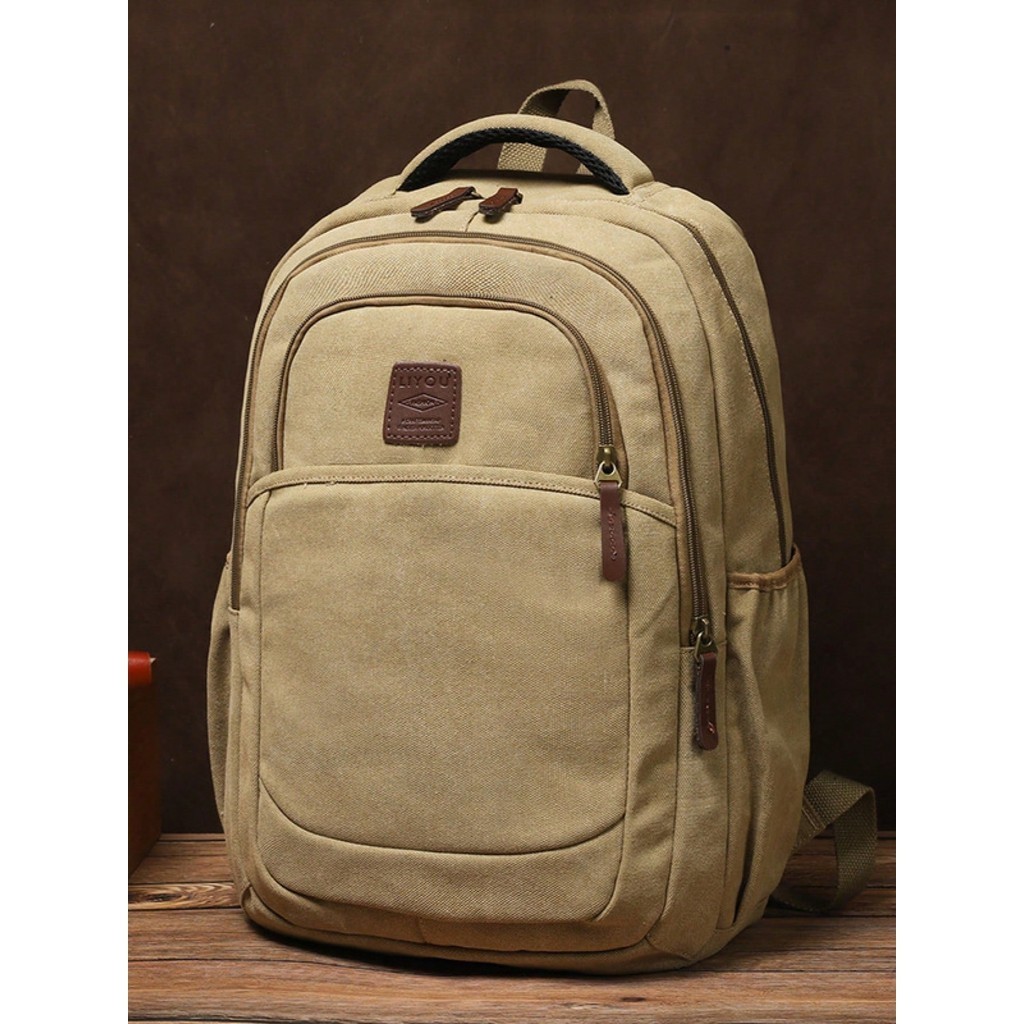 Mochila Lona Moda Para NoteBook Escolar Para Estudantes Universitário filler Unissex