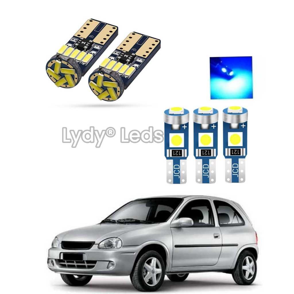 KIT LAMPADA LED PAINEL CORSA WIND ICE BLUE PAINEL SEM RPM