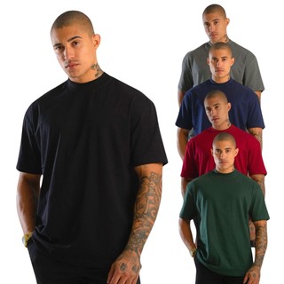 Camiseta Masculina Oversized Camisa Streetwear Gola Alta