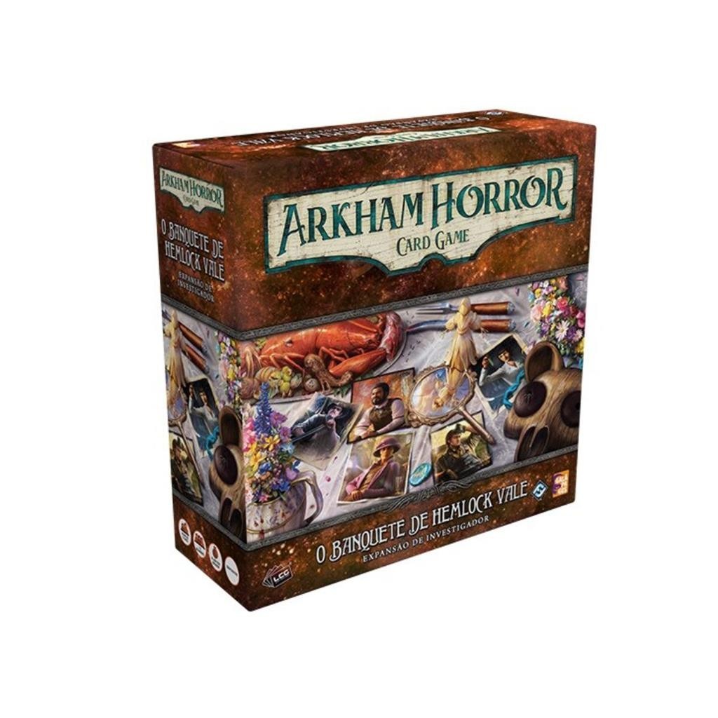 Arkham Horror Card Game O Banquete de Hemlock Vale Expansao -Galapagos