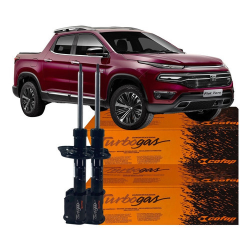 Par Amortecedor Dianteiro Cofap Fiat Toro 2.0 16v 2016 2017 2018 2019 2020 em Oferta na Shopee