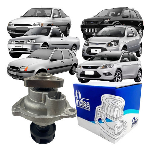 Bomba Água Indisa Ford Courier Ecosport Escort Fiesta Ka Focus em Oferta na Shopee