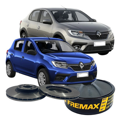 Disco Freio Dianteiro Ventilado Logan Sandero 2014 À 2022 em Oferta na Shopee