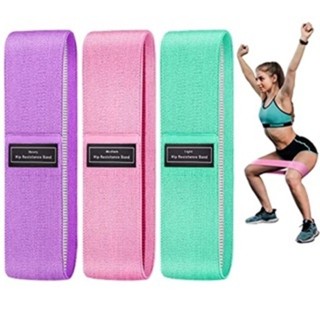 Kit 3 Faixas Elásticas De Exercício Hip Resistance Bands Para Malhar em Casa em Oferta na Shopee