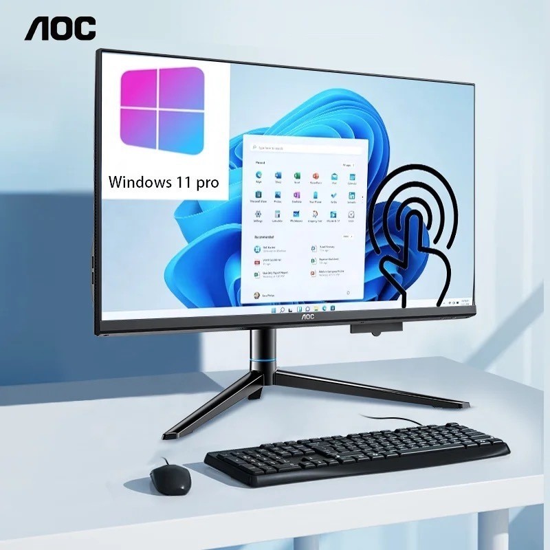 Computador Aoc Pc All In One I5 23.8 16gb Ddr 4 512g Ssd Som