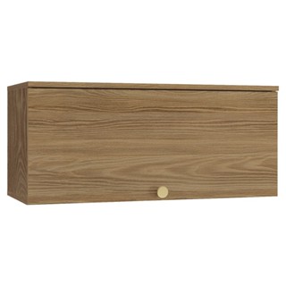 Armário Aéreo Cozinha Botanic 80 Cm 1 Porta Nogueira Fosco - Kappesberg em Oferta na Shopee