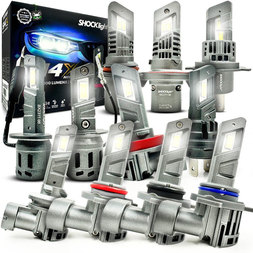 Lâmpada Led Shocklight S14X Nano 5000 Lúmens 6500K em Oferta na Shopee