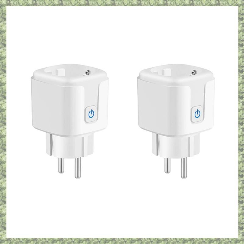 (P X C W) Tuya Smart Wifi Plug EU 20A Tomada Inteligente Com Economia De Energia Monitering Controle Remoto De Tempo Life Durable Easy Install