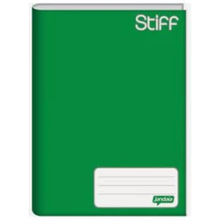 CADERNO BROCHURA UNIVERSITÁRIO DESENHO 96 FOLHAS – JANDAIA | STIFF VERDE - UNITÁRIO