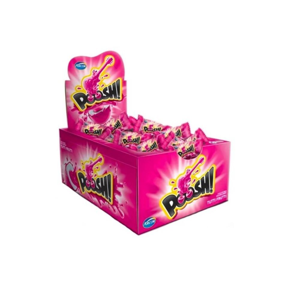 Chiclete Recheado Poosh Tuttui Frutti Arcor 200g