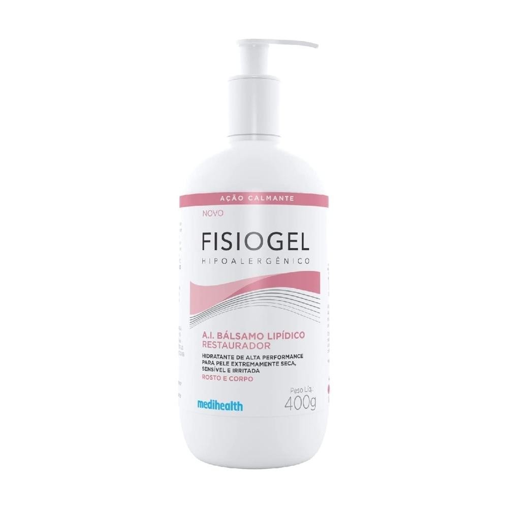 Balsamo Hidratante Lipidico Restaurador Fisiogel A.I. Acao Calmante 400g