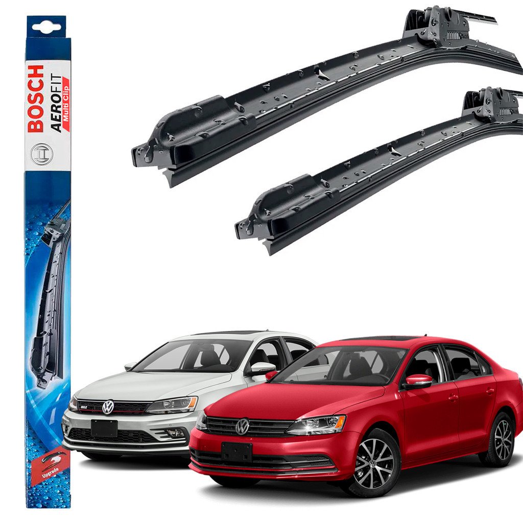 Kit Jogo Palheta Dianteira Original Bosch Jetta 2011 Até 2019 em Oferta na Shopee