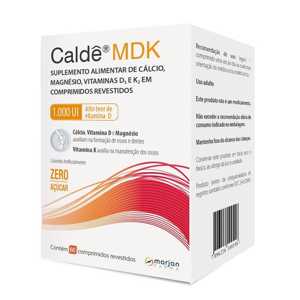 CALDÊ MDK 1000UI COM 60 COMPRIMIDOS em Oferta na Shopee