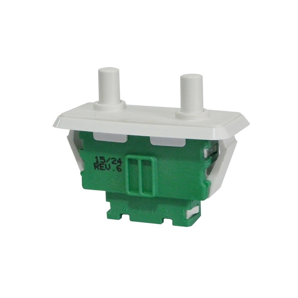 INTERRUPTOR DA PORTA DUPLO GELADEIRA ELECTROLUX 127 220V DC34 DC38 DC40 DC41 DC45 DC46 DC47 DC47A 64484557 ORIGINAL NOVO