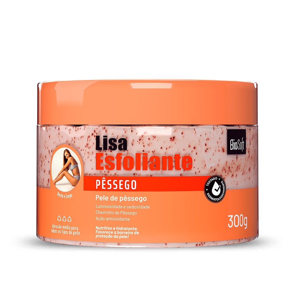 Esfoliante Pêssego Bio Soft em Oferta na Shopee