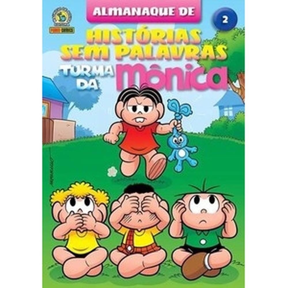 Almanaque histórias sem palavras da turma da mônica 02 em Oferta na Shopee