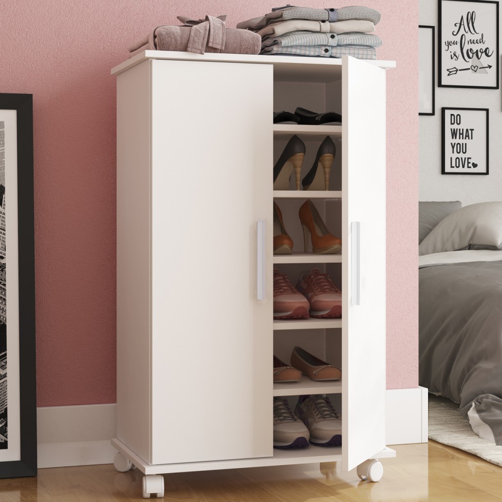 Sapateira Bst 08 Branco - Brv Móveis - Home & Living