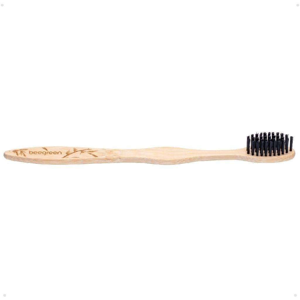 Escova de Dente de Bambu Natural Cerdas Pretas - Health