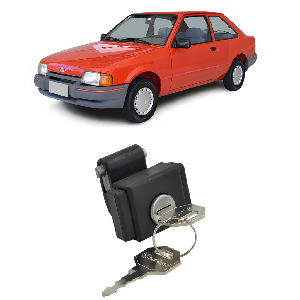 Fecho Porta Luvas Apolo Escort 1982 a 1992 Hobby 1992 a 1996 Verona 1988 a 1992 Com Chave