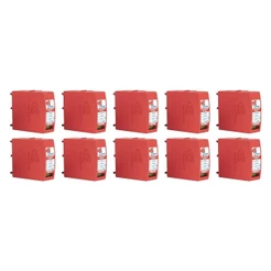 Kit Com 10 Plugues De Proteção Contra Surtos Clamper Front 15kA 275V DPS - 015739