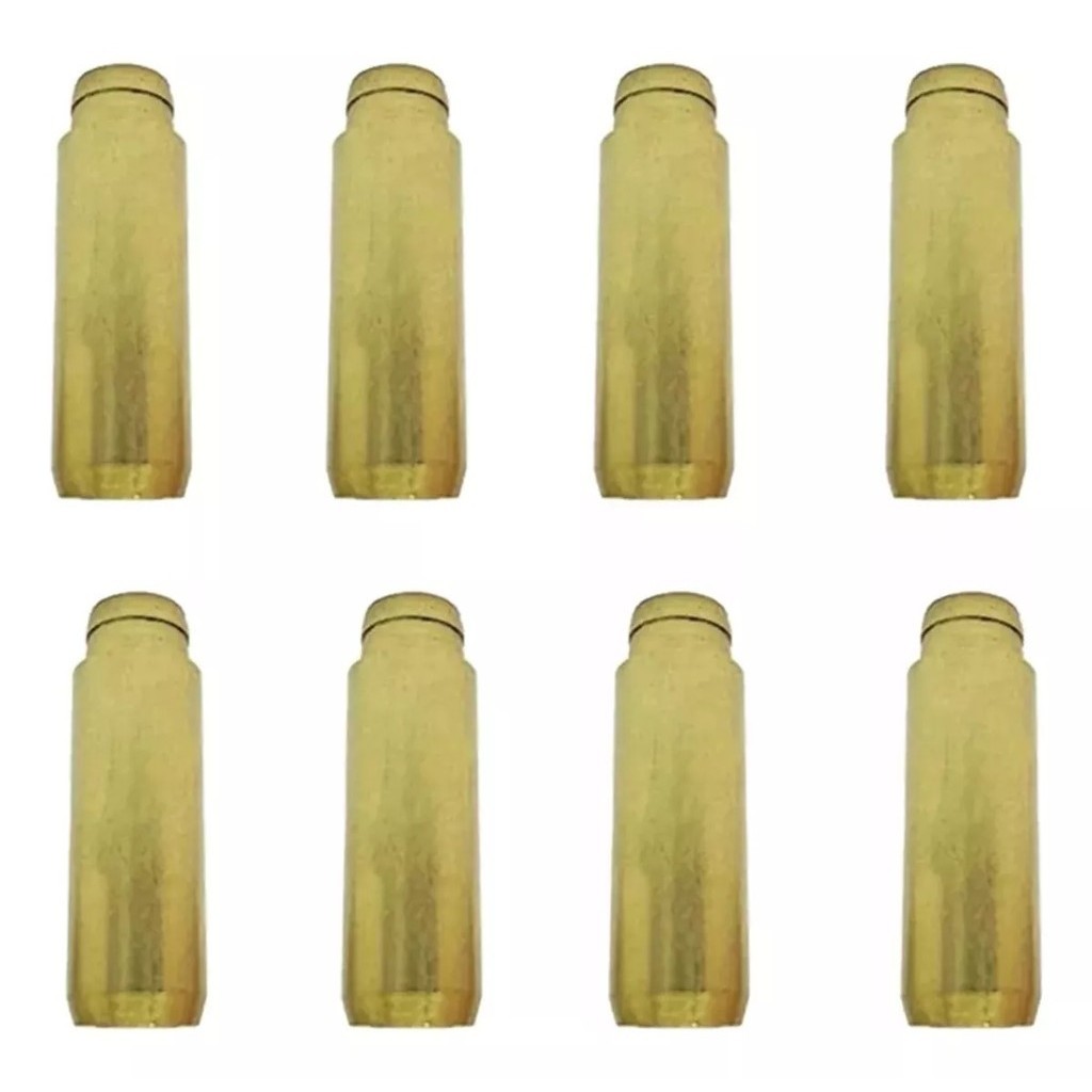 Jogo 8 Guias De Valvula Bronze Riosulense Fox Gol Parati Saveiro Spacefox Voyage 1.0 1.6 Ea111 em Oferta na Shopee