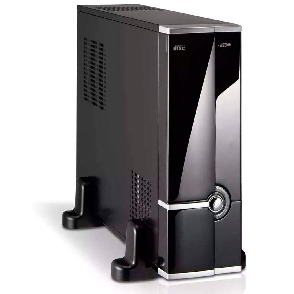 Gabinete K-Mex Slim Micro GM-9J8A + Fonte 200W PP200 - GM9J8APN0040BOX
