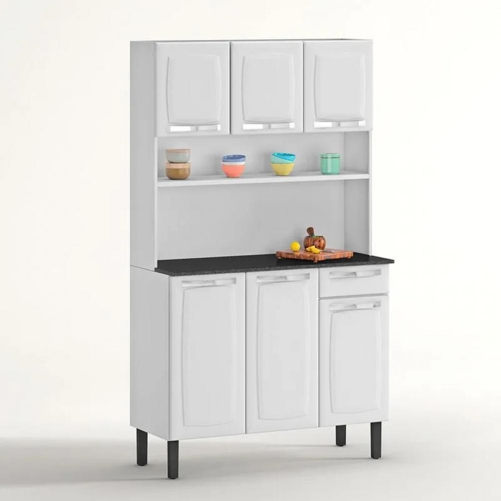 Armário De Cozinha Rose Branco Itatiaia em Oferta na Shopee