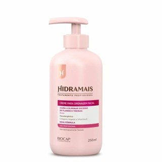 CREME DRENAGEM FACIAL- HIDRAMAIS- 250g Reduz Inchaço e Melhora a firmeza em Oferta na Shopee