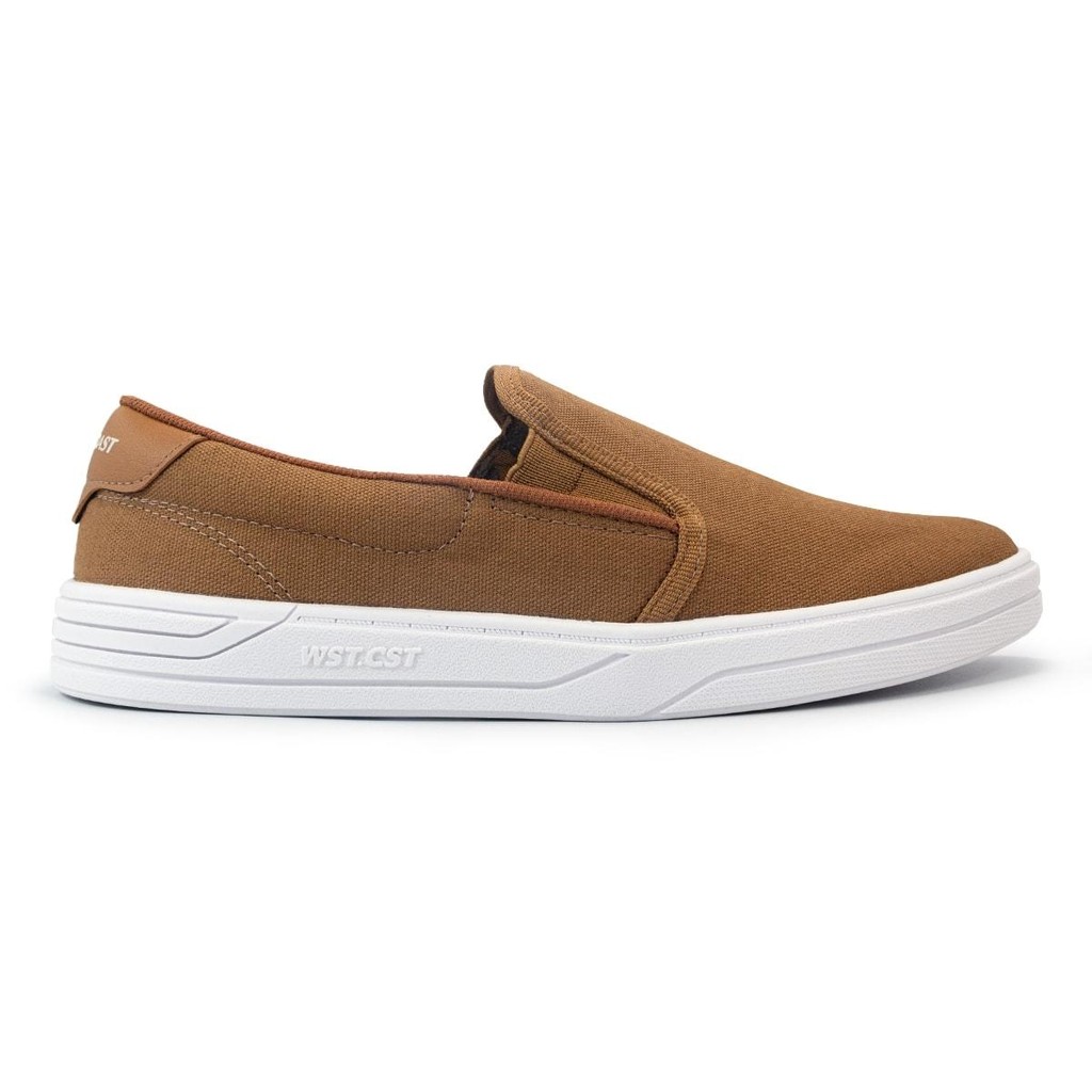 Tênis West Coast Masculino Slip On Cult Calce Fácil Couro - Men Shoes