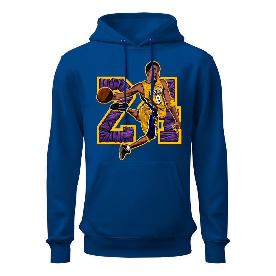 Moletom Estampado Basquete Algodão Flanelado Canguru Nba