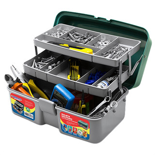 Maleta Organizador Multiuso Acessórios Pesca com Divisórias e Alça Transporte em Oferta na Shopee