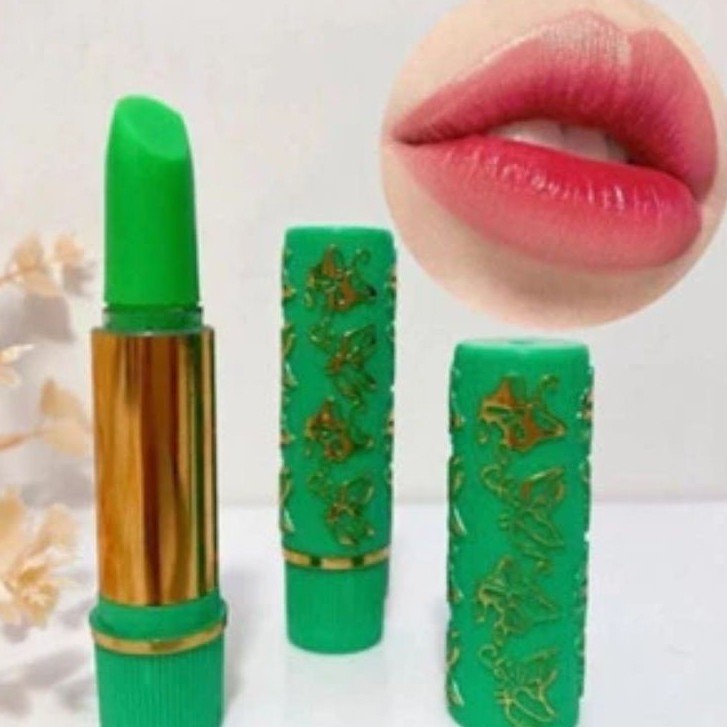 Kit 3-6-12Unidades Batom mágico 24 h-Verde em Oferta na Shopee
