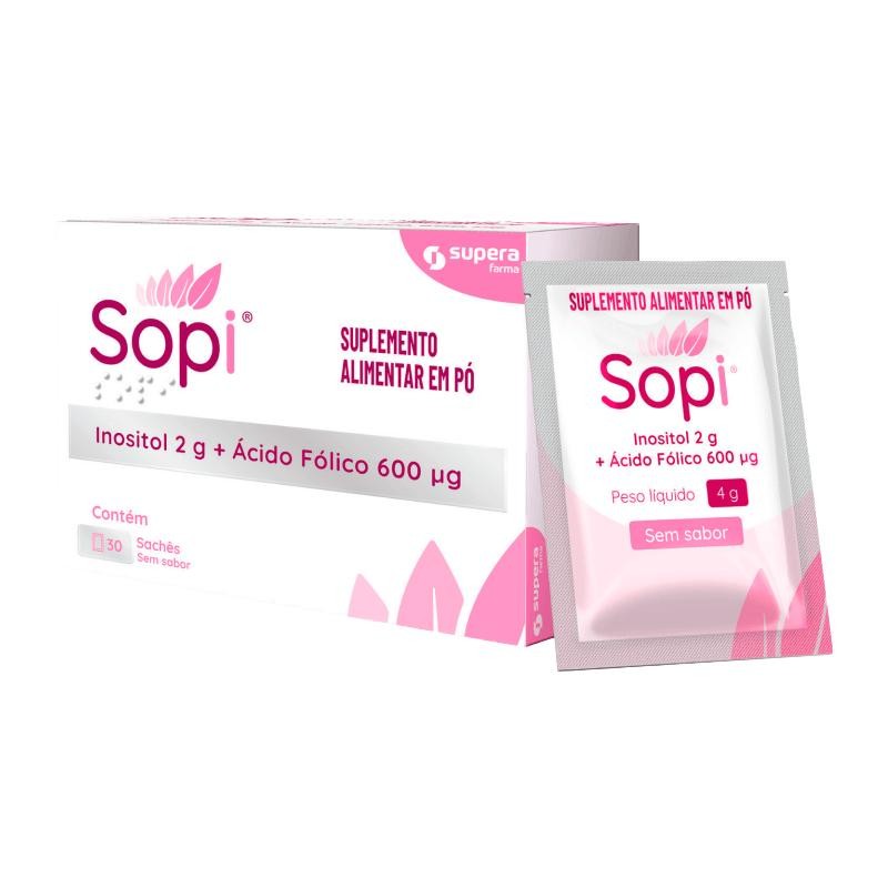 Suplemento Alimentar Sopi Sem Sabor 30 Sachês em Oferta na Shopee