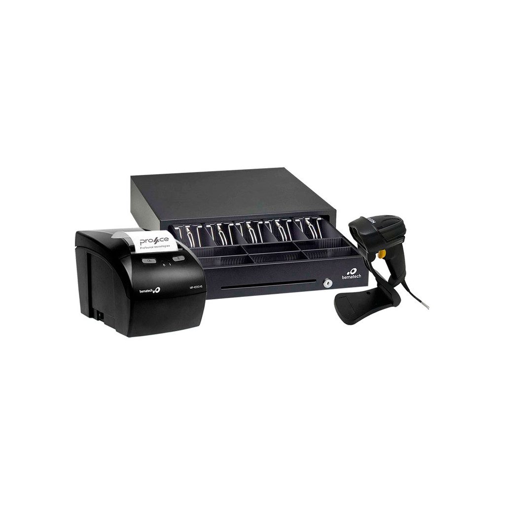 Kit Elgin Impressora MP4200 HS + Gaveta GD-56 + Leitor EL250