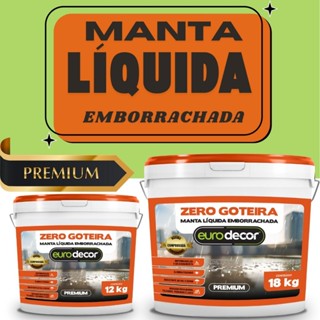Zero Goteira Premium 18KG Ou 12KG Veda e Impermeabiliza Muros Fachadas Lajes e Telhados em Oferta na Shopee