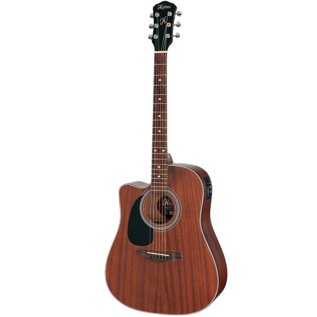 Violão Elétrico Hofma Hmf250 Lh Canhoto Folk Satin Natural em Oferta na Shopee