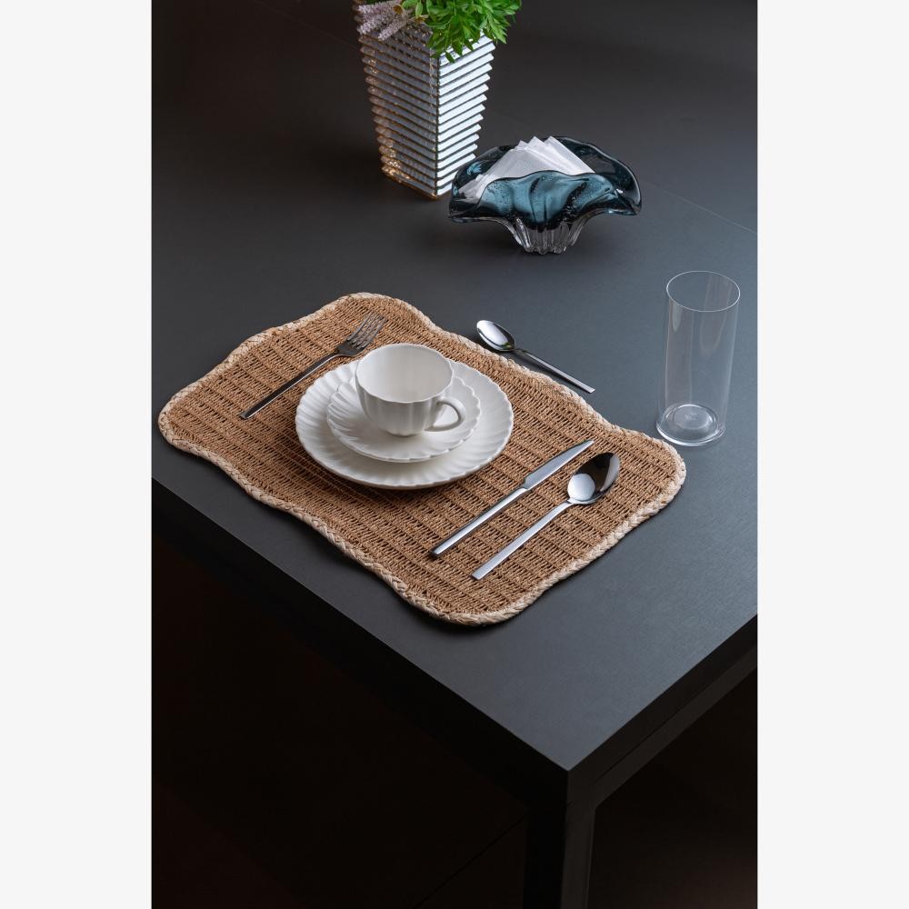 Lugar Americano Wolff de Papel Natural 45cmx30cm em Oferta na Shopee