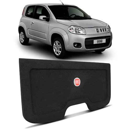 Tampão Porta Malas Fiat Uno 2011 a 2014 R-Acoustic Bagagito Carpete Grafite