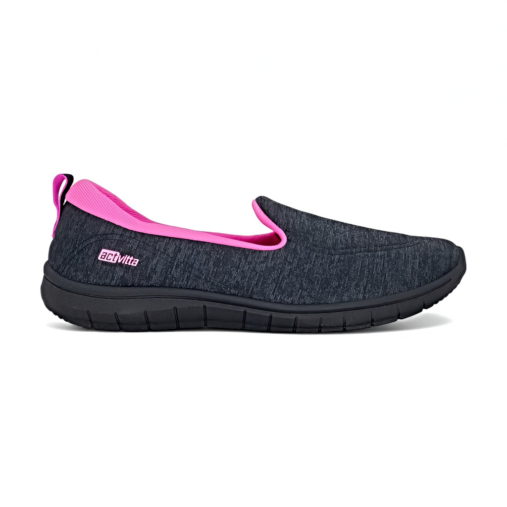 Tenis Actvitta Esportivo Feminino Slip On Calce Facil Leve Original