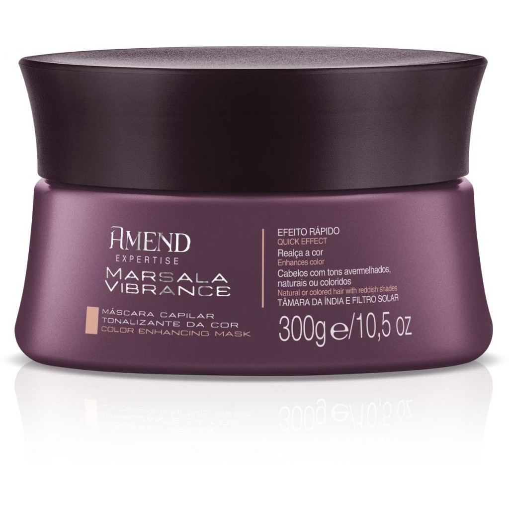 Máscara Marsala Vibrance Amend 300g em Oferta na Shopee
