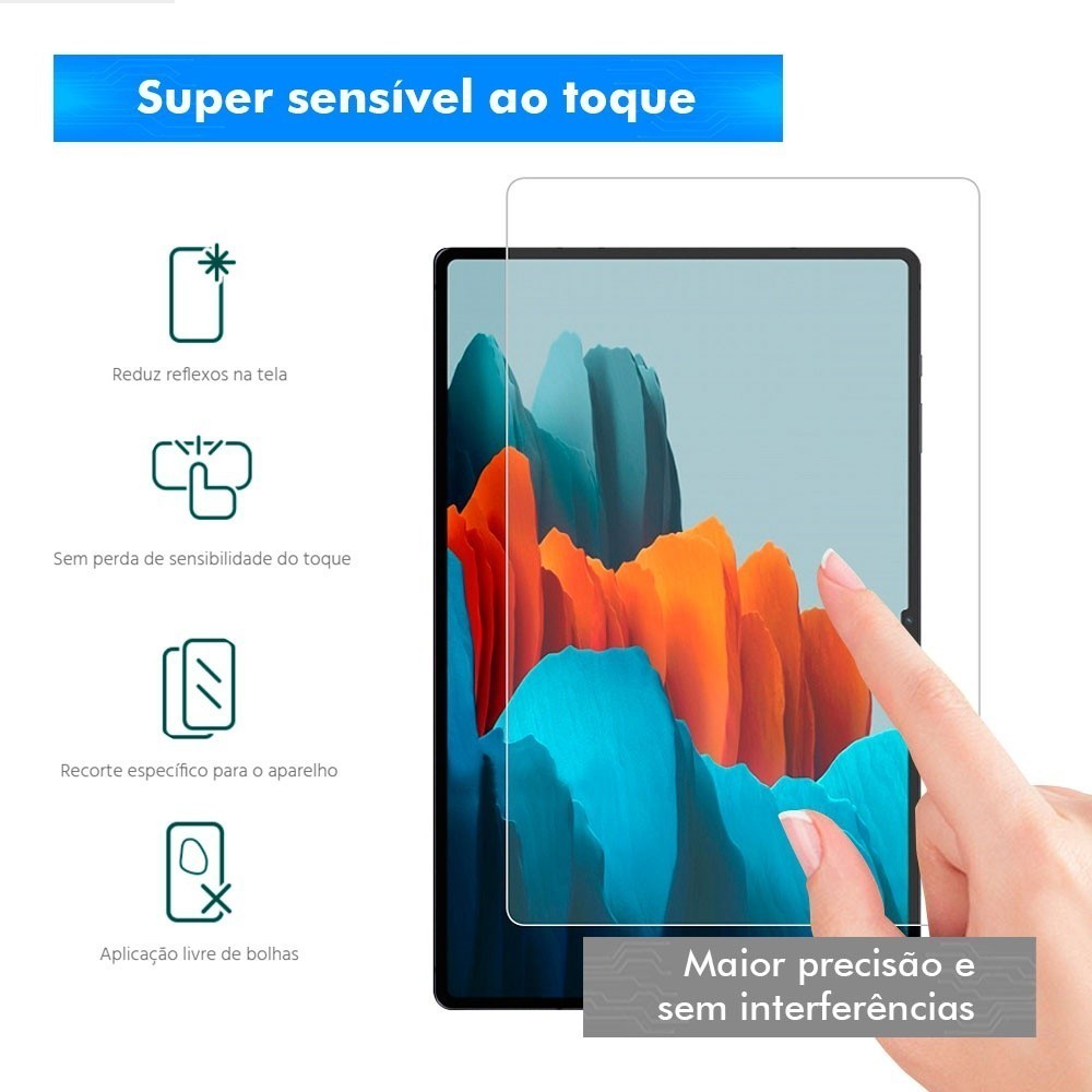 Pelicula de Vidro Tablet Multilaser M10 10 Polegadas (Película Universal)