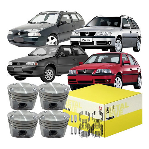 Jogo Pistão C/ Anel 0,50 Original Mahle Parati Gol em Oferta na Shopee