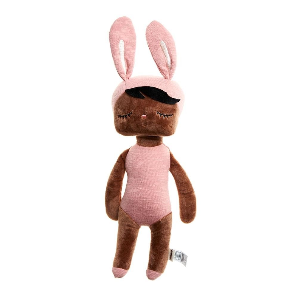 Boneca Metoo Angela Fashion Negra com sacola