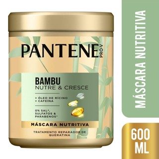 Máscara de Tratamento Pantene Bambu 600ml em Oferta na Shopee