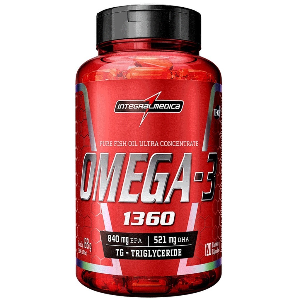 Ômega 3 C/120 Cápsulas Integralmedica em Oferta na Shopee