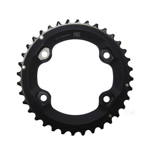COROA SHIMANO DEORE FC-M6000 38D BCD 96MM ASSIMÉTRICO P/ RELAÇÃO DE 2X10V - UND - Sports & Outdoors