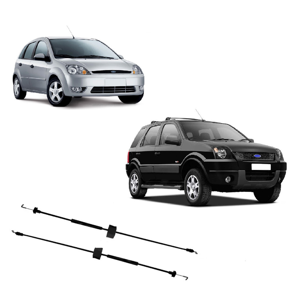 Par Cabo Abertura Porta Fiesta Novo / Ecosport - Direito E Esquerdo - Novos em Oferta na Shopee