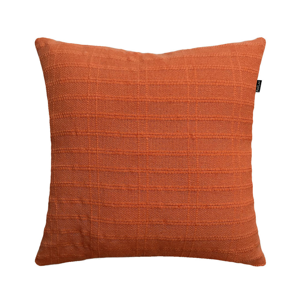 Almofada italiana Algodão 40x40cm Terra Cota