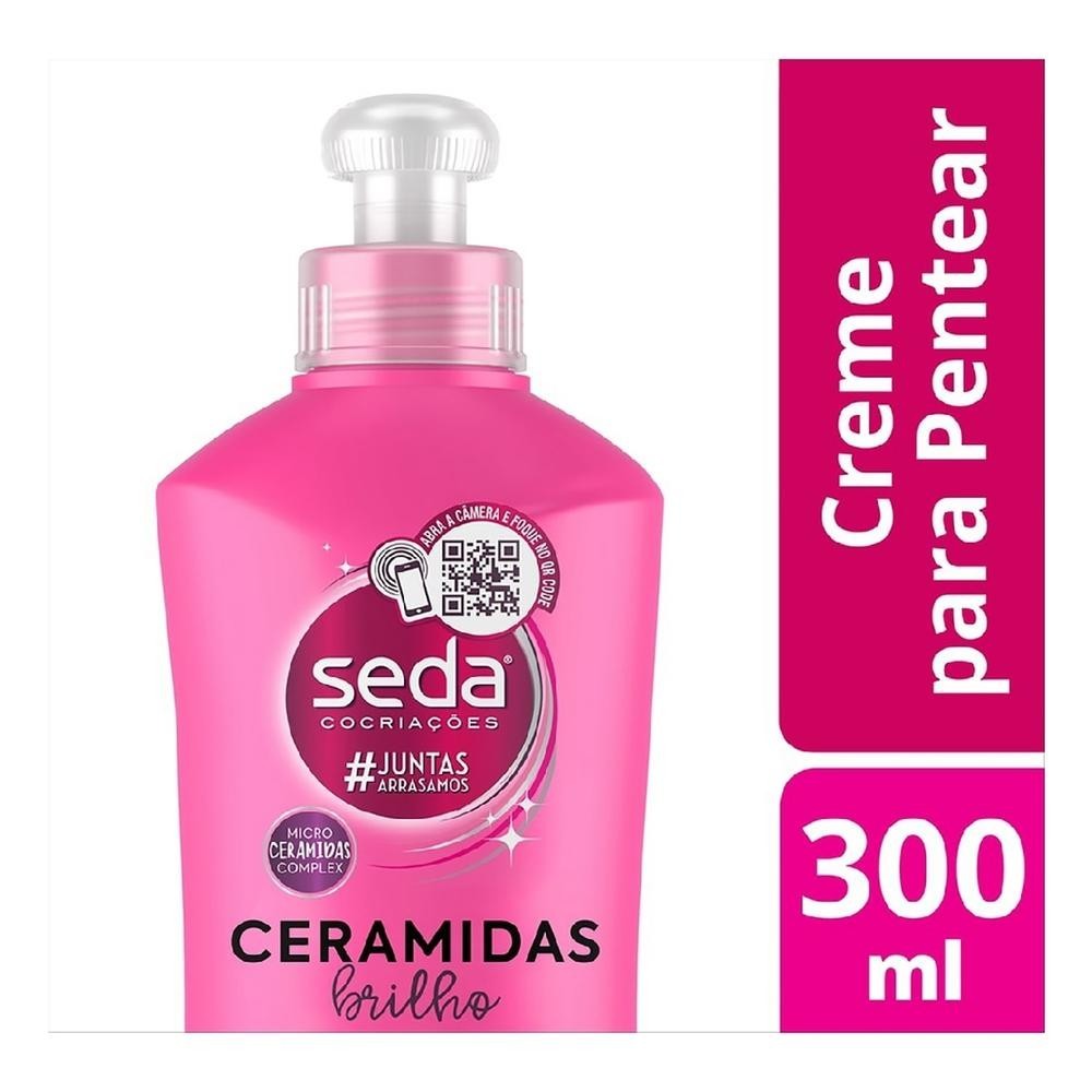 Creme para Pentear Seda Cocriacoes Ceramidas 300ml em Oferta na Shopee
