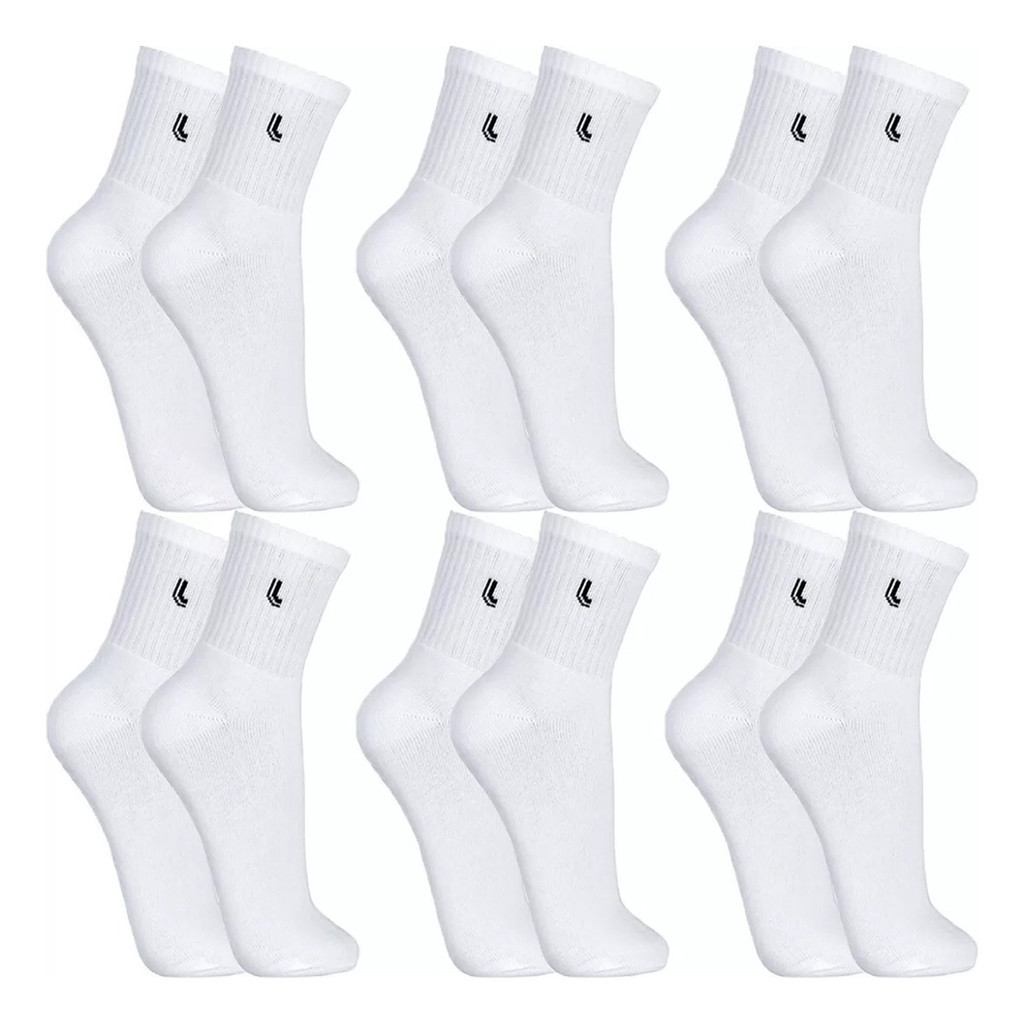 Kit 6 Pares Meias Lupo Original Cano Médio Alto 3245 Atacado em Oferta na Shopee